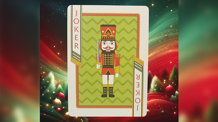 Bicycle Nutcracker (Red) Playing Cards, on sale