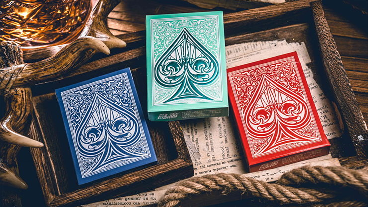 Sanctuary (Red) Playing Cards