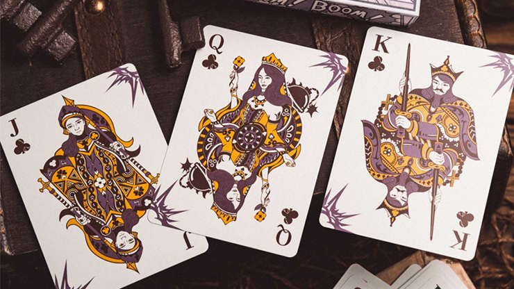 Boom (Purple) Playing Cards