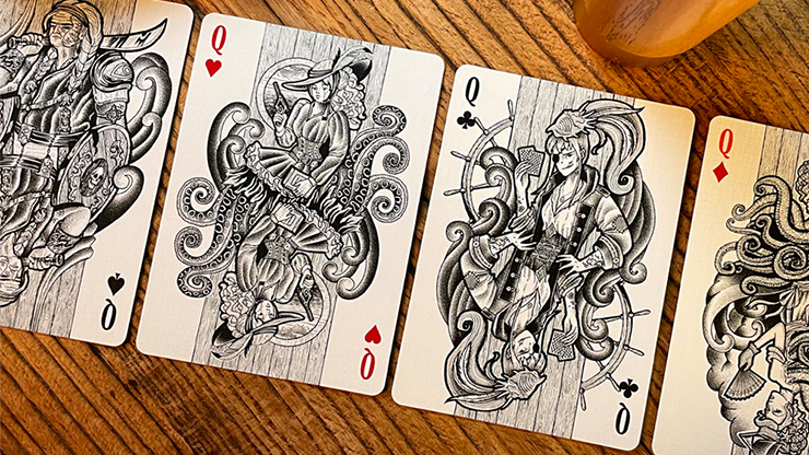 Pirate (Daylight) Playing Cards with Mechanical Box