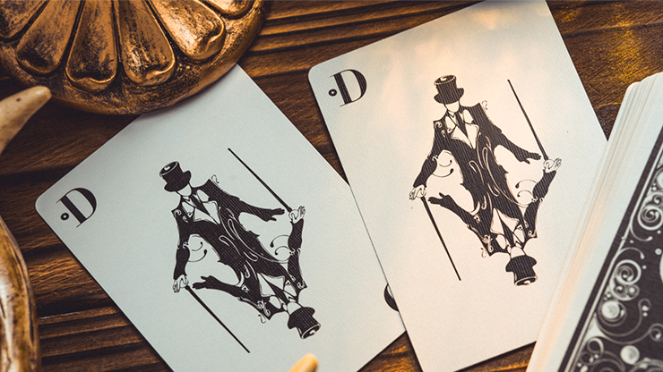 Smoke & Mirrors, V1: Relaunch Edition - Smoke (Black) Edition Playing Cards