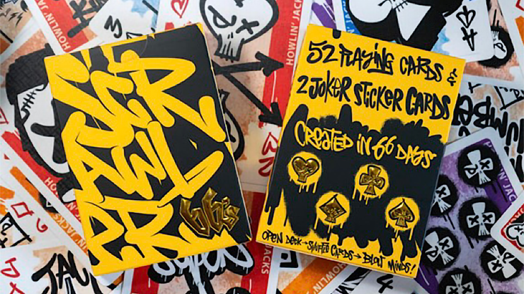 Scrawler 66's Playing Cards by Howlin' Jacks