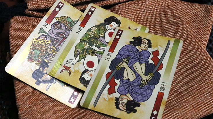 RONIN (Club Clan Edition Green) Playing Cards by Kings Wild Project