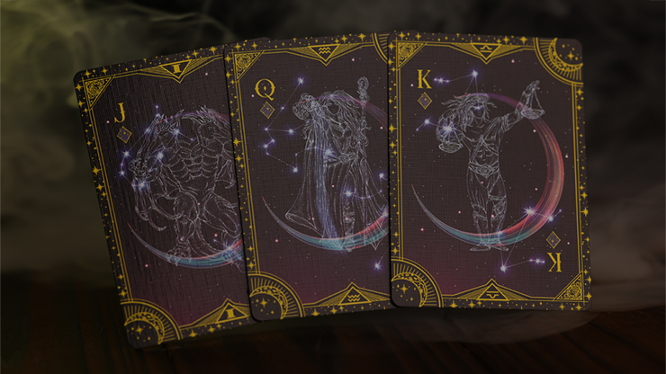 Warriors of the Stars: Zodiac Playing Cards (Morning Sun) by Blue Moon Co.