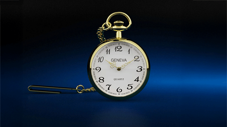 Pocket Watch (Gold) by Iarvel Magic