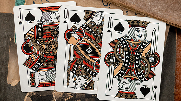 Gilded No.13 Table Players Vol.39 Playing Cards by Kings Wild Project