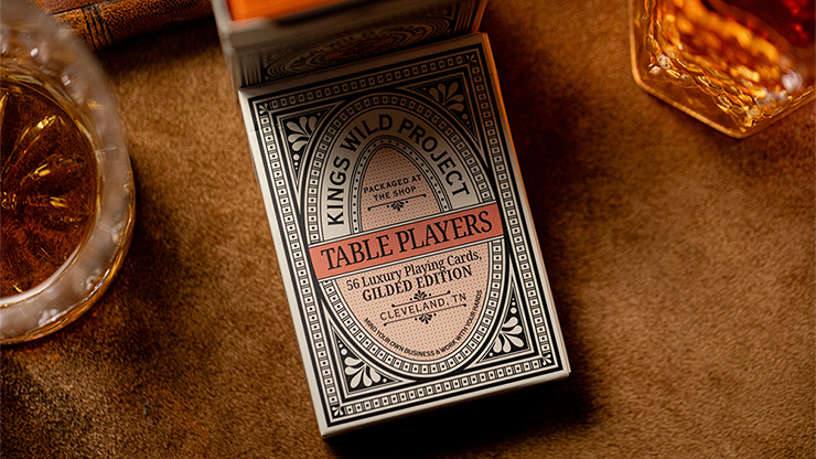 Gilded No.13 Table Players Vol.40 Playing Cards by Kings Wild Project