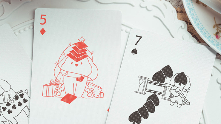 Diary Puppy -Colorful Edition Playing Cards