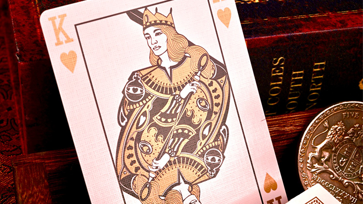 Sanctuary (Gold) Playing Cards