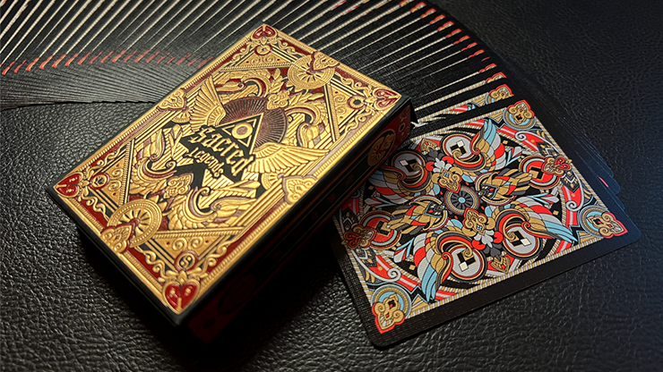 Sacred Legends Black Edition Playing Cards by HypieLab
