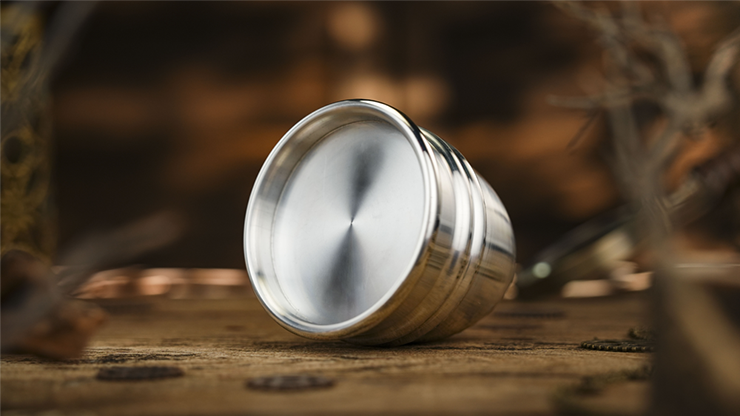 Aluminum Alloy Cups and Balls Matching Solid Cup by TCC Magic