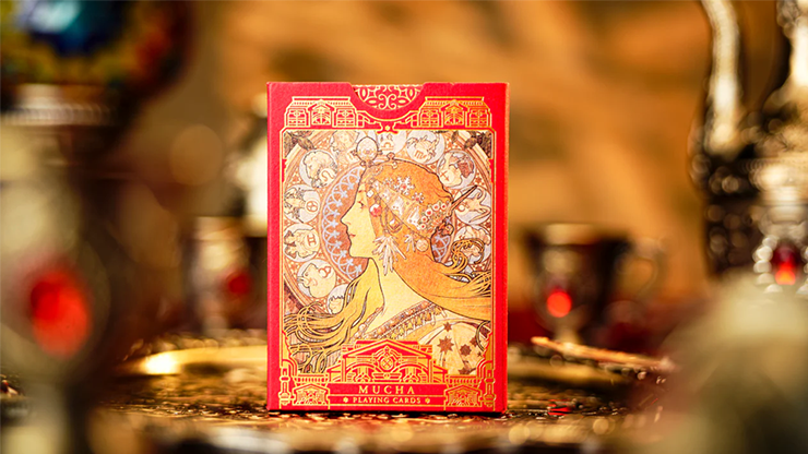 Mucha Standard Playing Cards by 52 MUSÉE
