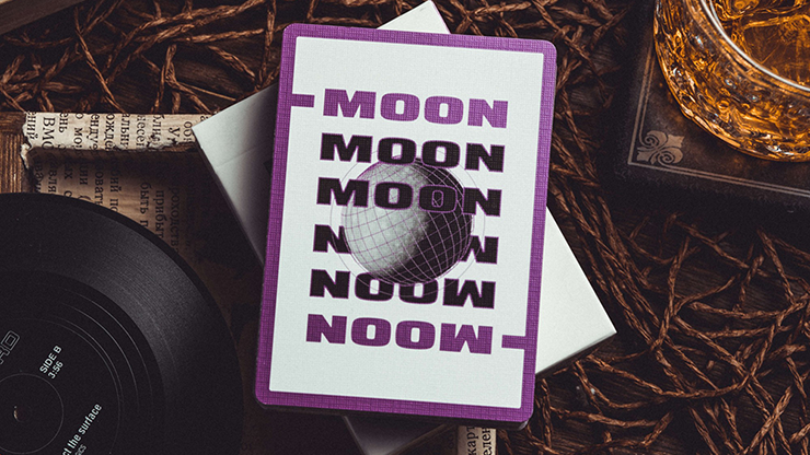 Moon (White) Playing Cards