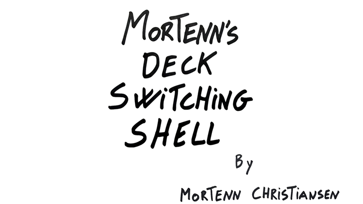 Mortenn's Deck Switching Shell (Blue) by Mortenn Christiansen and CrazyJokers