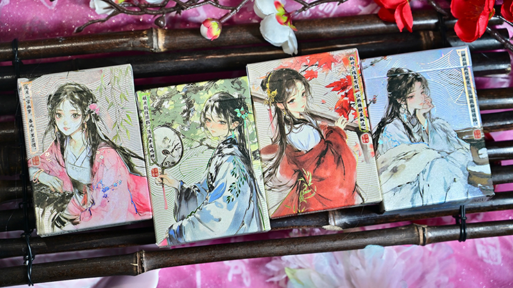 Splendor of the Four Seasons - Autumn  Playing Cards by Hidden Light