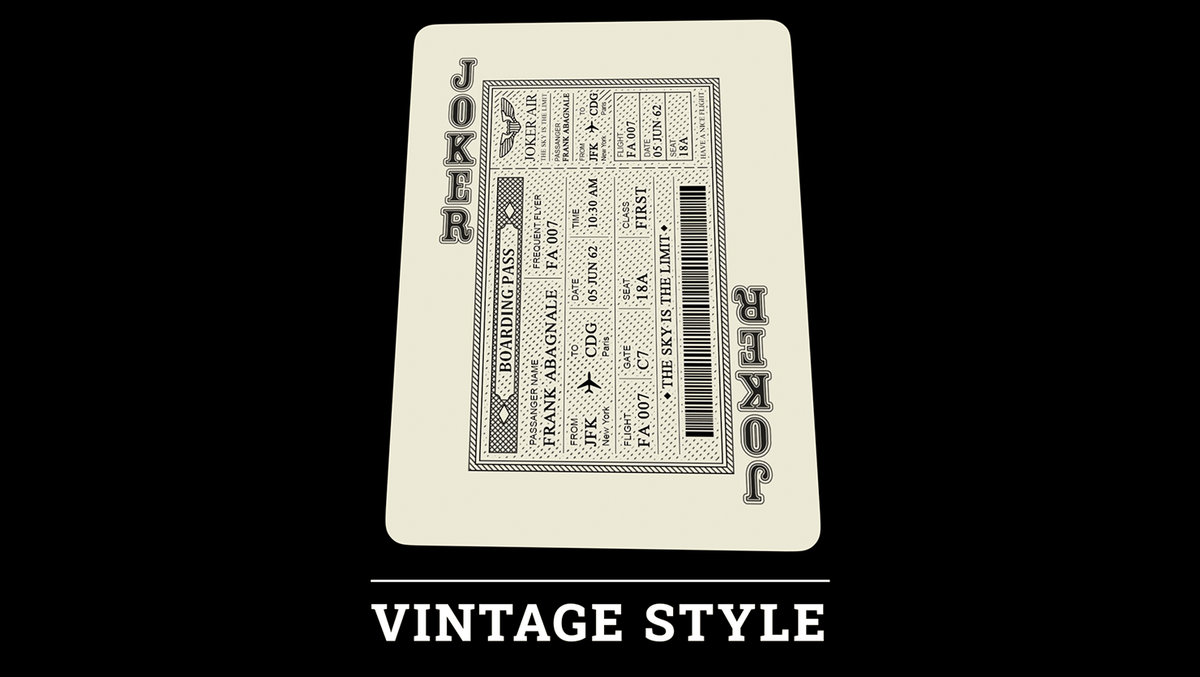 Bicycle Frank Abagnale Playing Cards