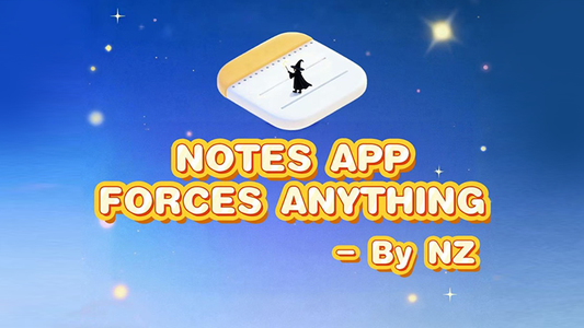Notes App Forces Anything by Richard Zeng & Bacon Magic