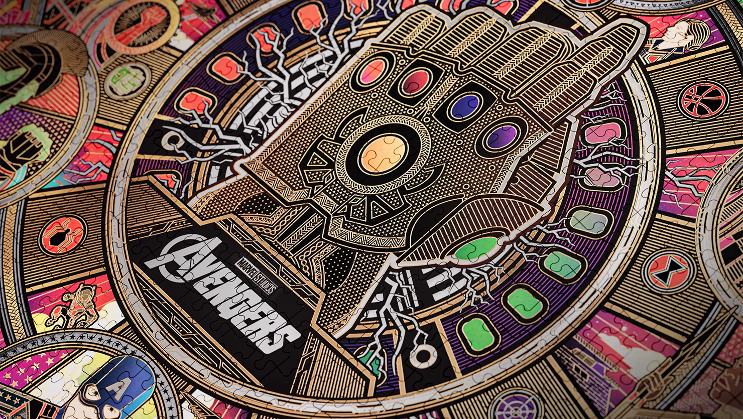 Avengers Jigsaw Puzzle by theory11