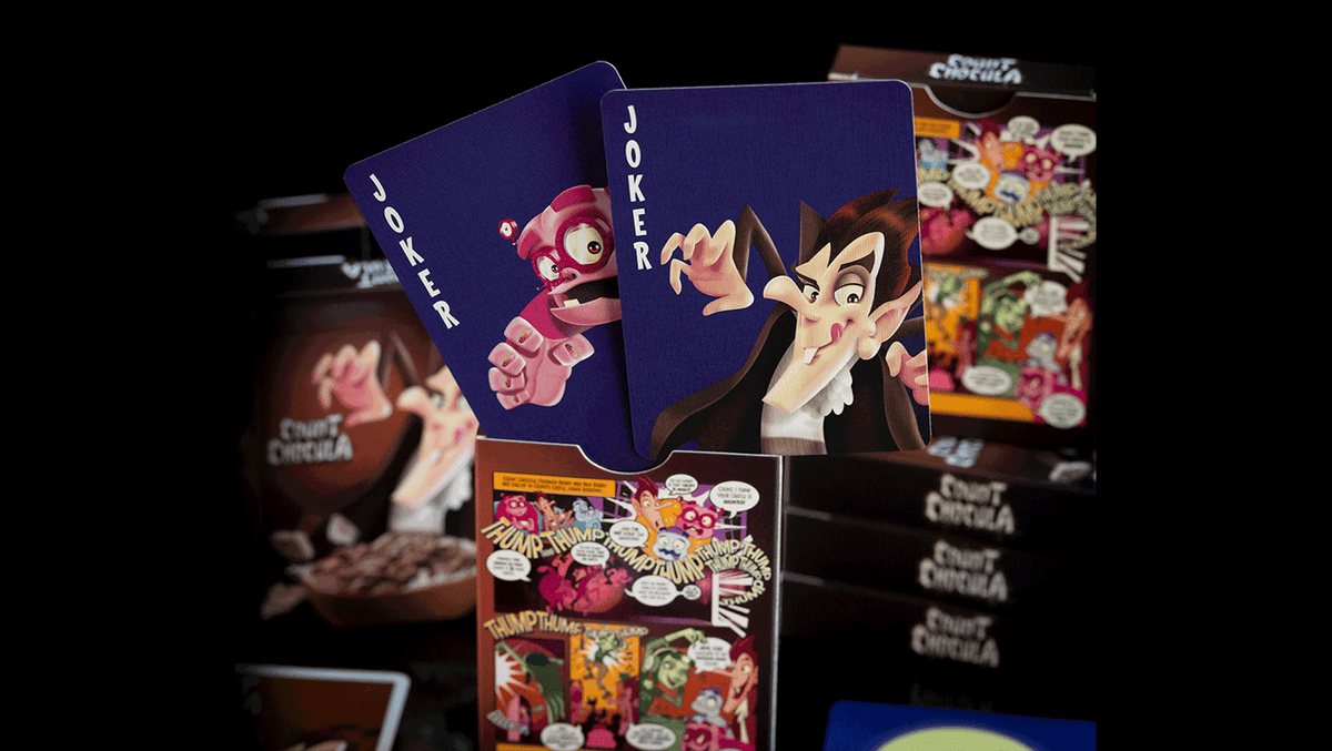 COUNT CHOCULA™ 55th ANNIVERSARY V2 PLAYING CARDS