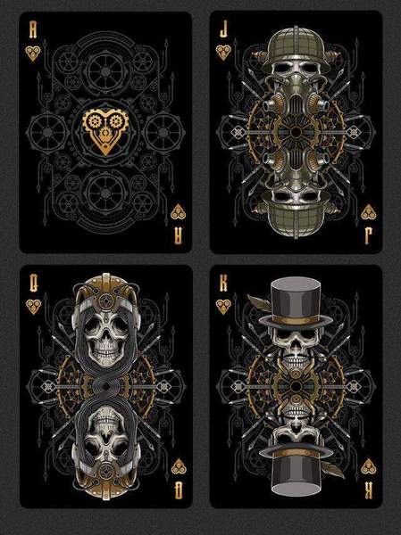 Jeu De Cartes Vélo Bandits Steampunk