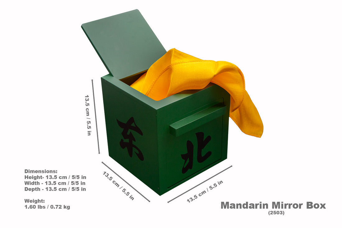 Mandarin Mirror Box - Green