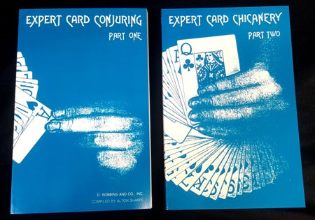 Expert Card Conjuring and Expert Card Chicanery by A. Sharpe - 2 Book Set