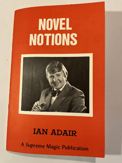 Nouvelles notions par Ian Adair*