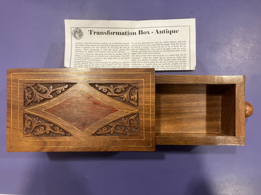 Transformation Box, Antique, used