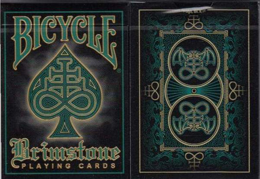 Brimstone Bicycle Playing Cards, Aqua