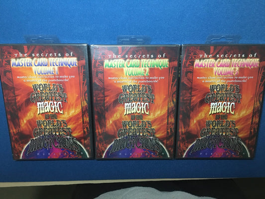 Master Card Technique V1, V2, V3: World's Greatest Magic