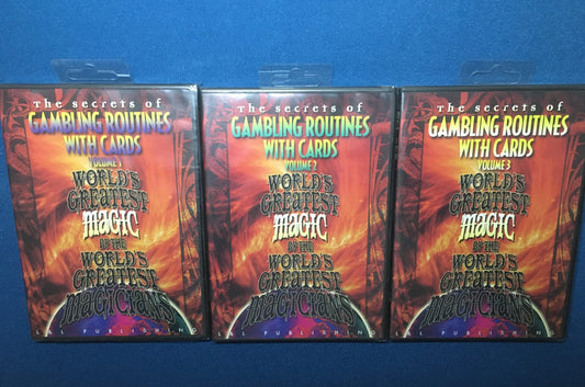 Routines de jeu avec des cartes, les plus grandes du monde, Vol. 1,2,3