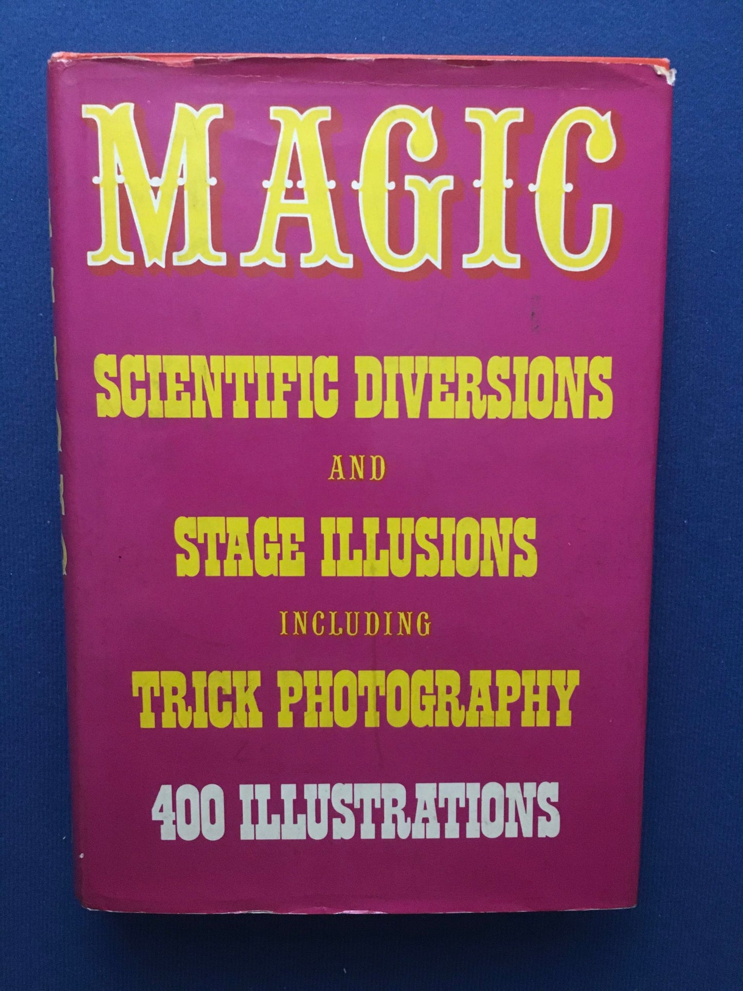 Magic, scientific diversions and Stage Illusions including Trick Photography