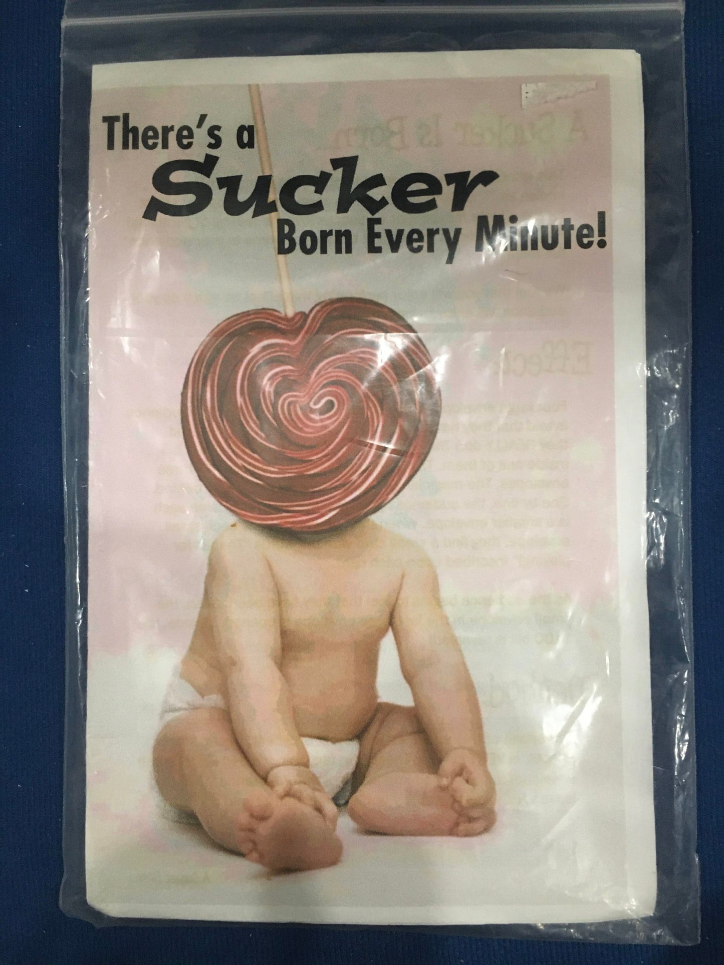 Il y a un Sucker Born Every Minute, utilisé