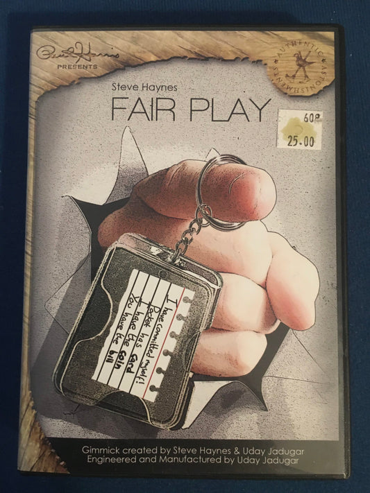 Paul Harris présente Fair Play (avec DVD et Gimmick) de Steve Haynes, utilisé