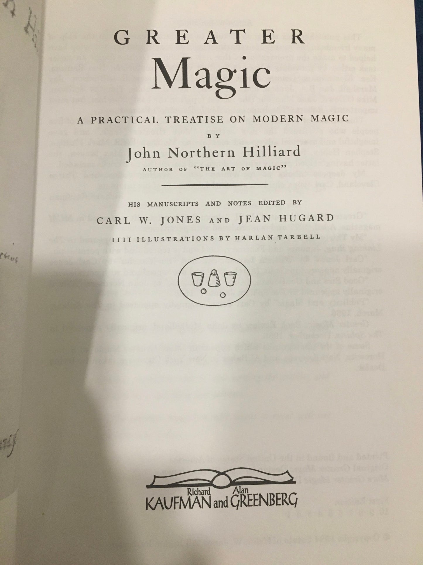 Greater Magic , Kaufman Expanded Edition, used