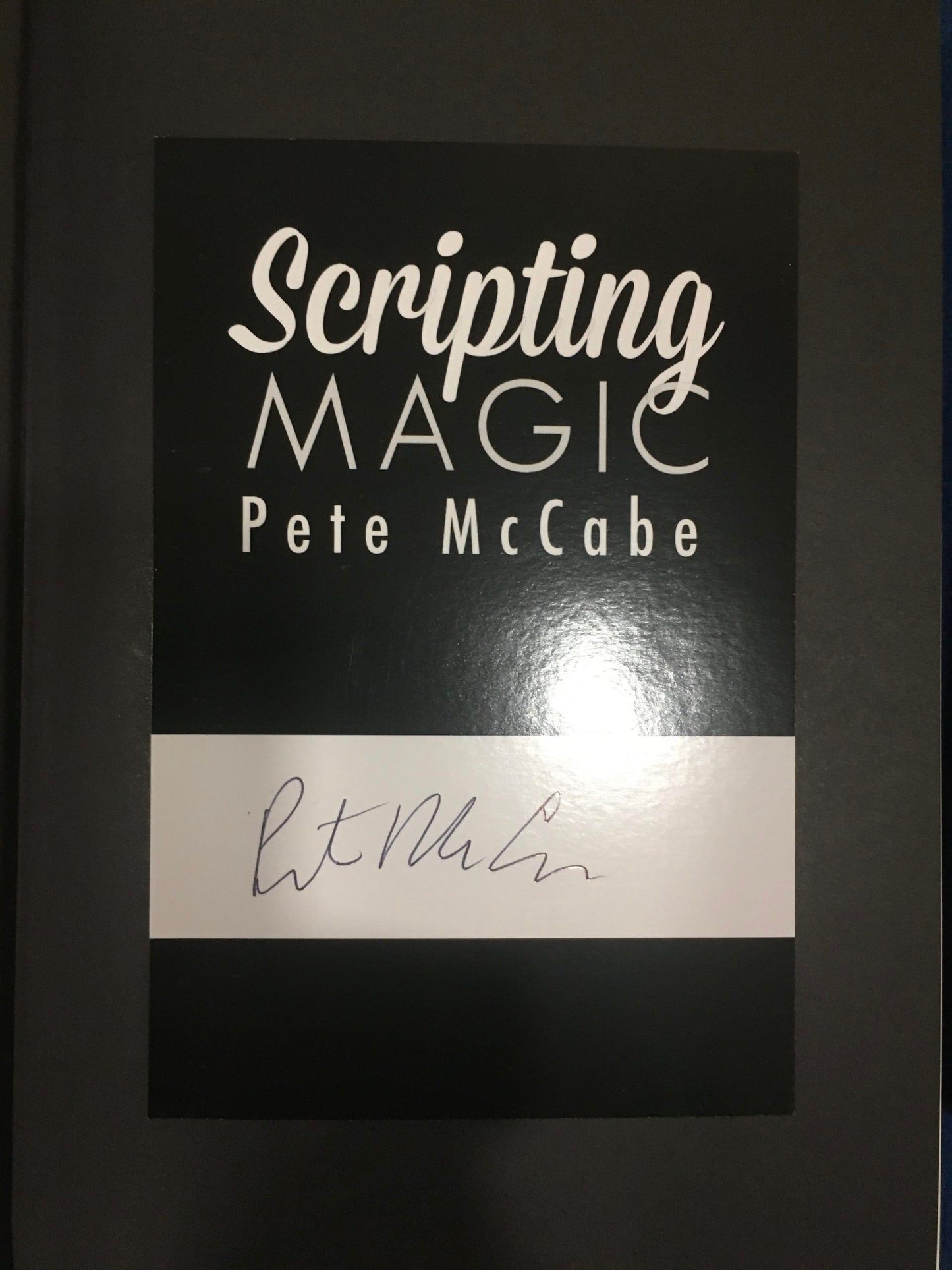 Scripting Magic Deluxe Set de Pete McCabe - Livre