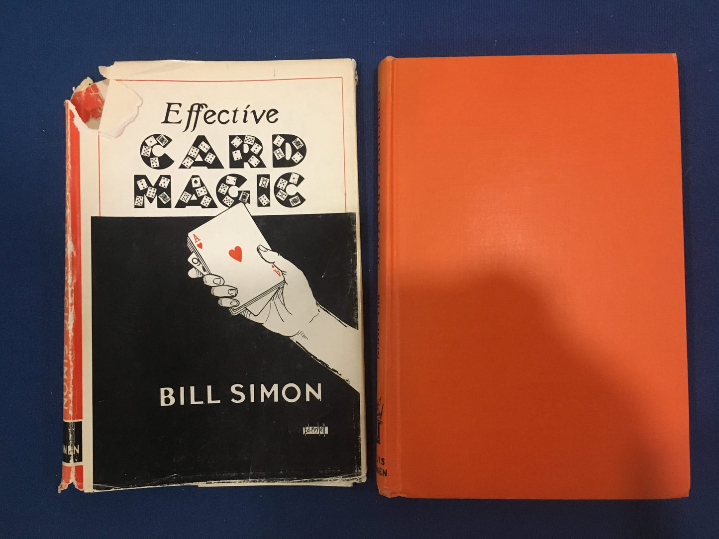 Effective Card Magic by Bill Simon, 1st ed, used