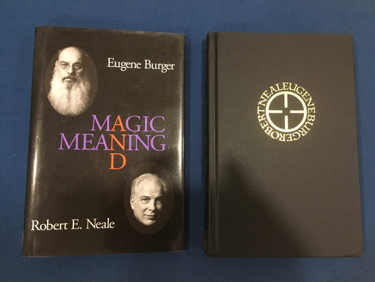 Magic and Meaning, Burger and Neale, 1995 1st edition, used