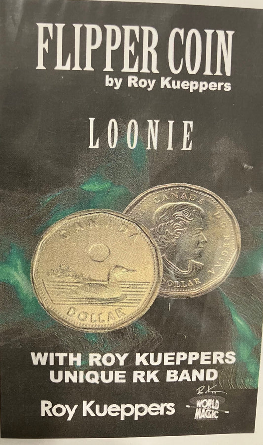 Flipper Coin, Loonie, par Roy Kueppers