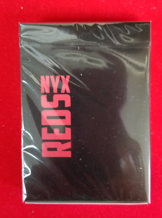 Nyx Reds Playing Cards, on sale