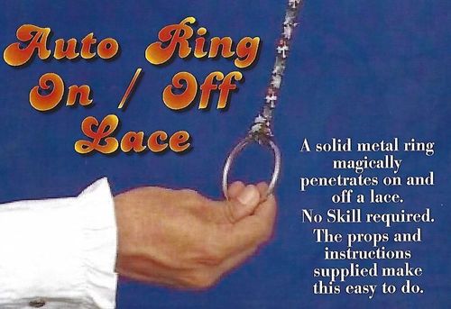 Anneau automatique marche/arrêt évasion du lacet