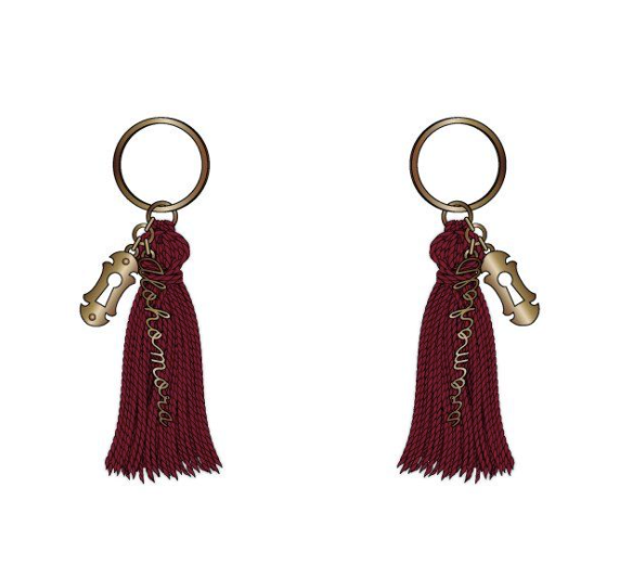 HARRY POTTER - Alohomora Thread Tassel Keychain