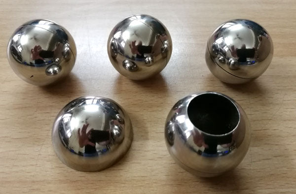 Silver Sphere Billiard Balls Combo (Stainless Steel)