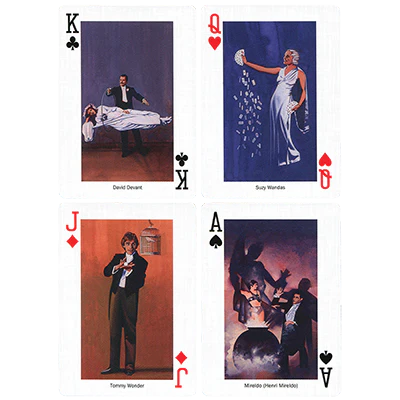 Stars of Magic (Black) Playing Cards, on sale