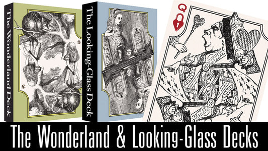 THE WONDERLAND and LOOKING GLASS Playing Cards, on sale