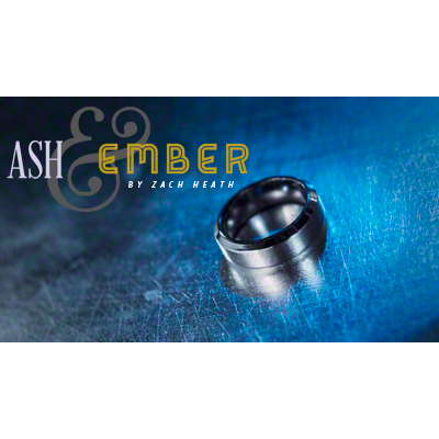Ash and Ember Silver Beveled Size 10, 2 Rings by Zach Heath, on sale