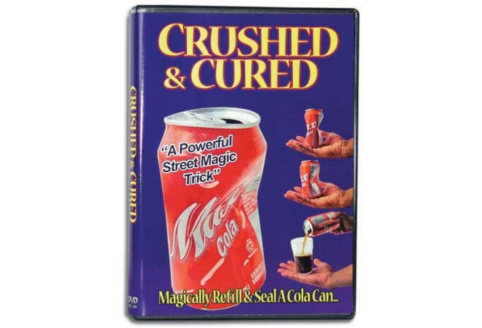 Crushed &amp; Cured DVD - Make a Pop Can Whole Again - Magic Makers