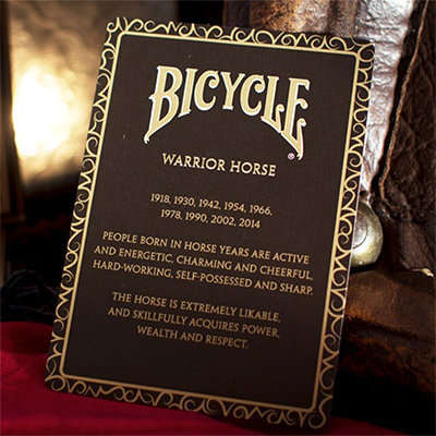 Bicycle Warrior Horse Deck by USPCC, on sale