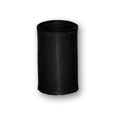 Leather Coin Cylinder (Black, Dollar Size)- Tricks