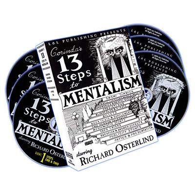 13 étapes vers le mentalisme, 6 DVD de Richard Osterlind